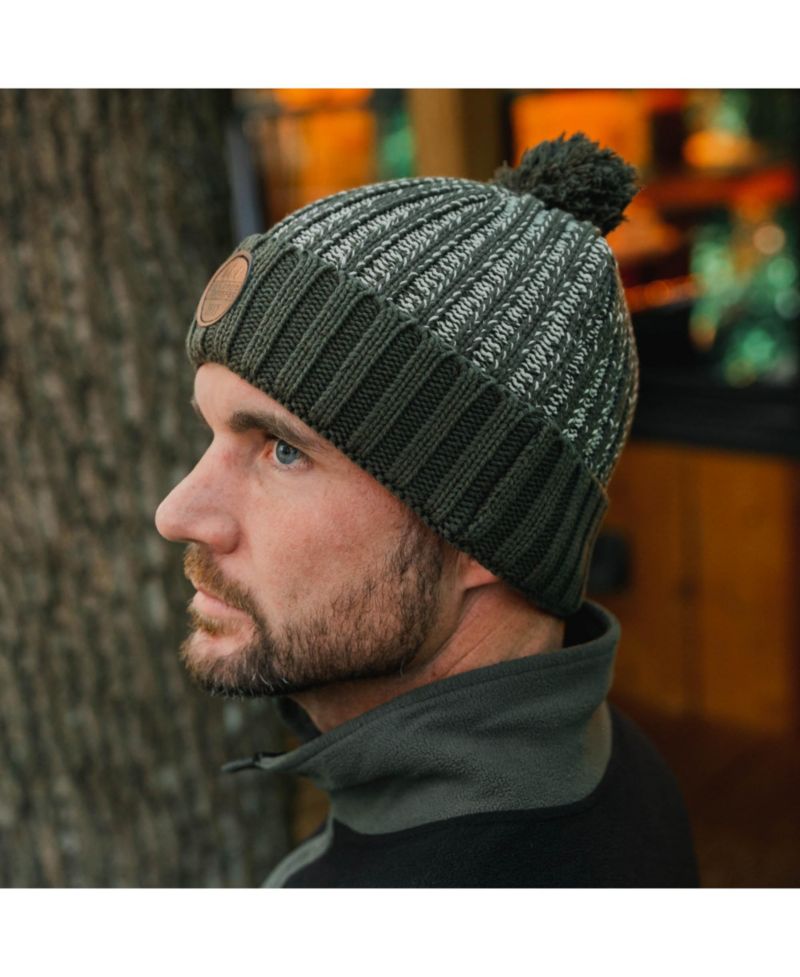 Men's Unisex Mission Pom Heather beanie