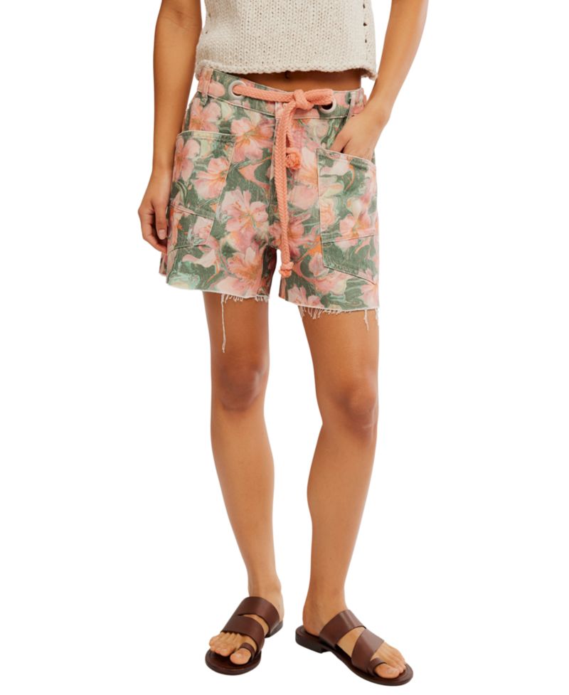 Women's We The Free Moxie Printed Pull-On Shorts
