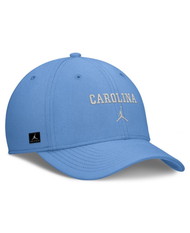 Men's Carolina Blue North Carolina Tar Heels Rise On-Field Swoosh Flex Dri-FIT Flex Hat