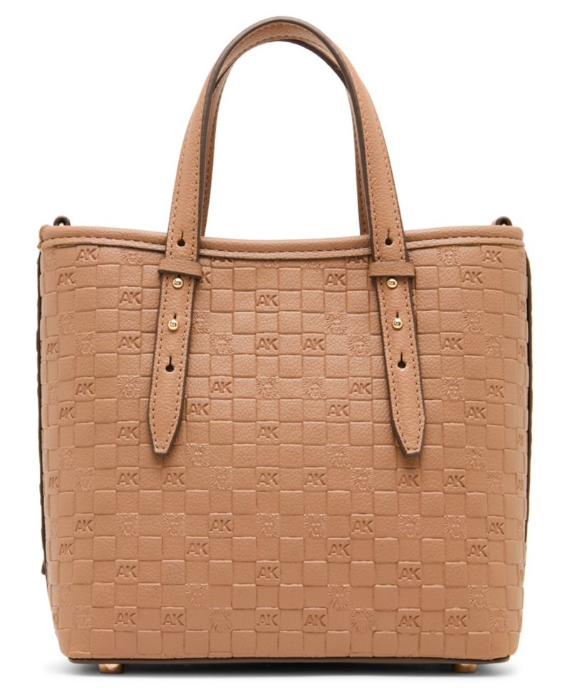 Embossed Mini Tote Handbag