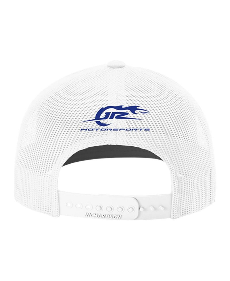 Men's White Ross Chastain Domestic Trucker Adjustable Hat