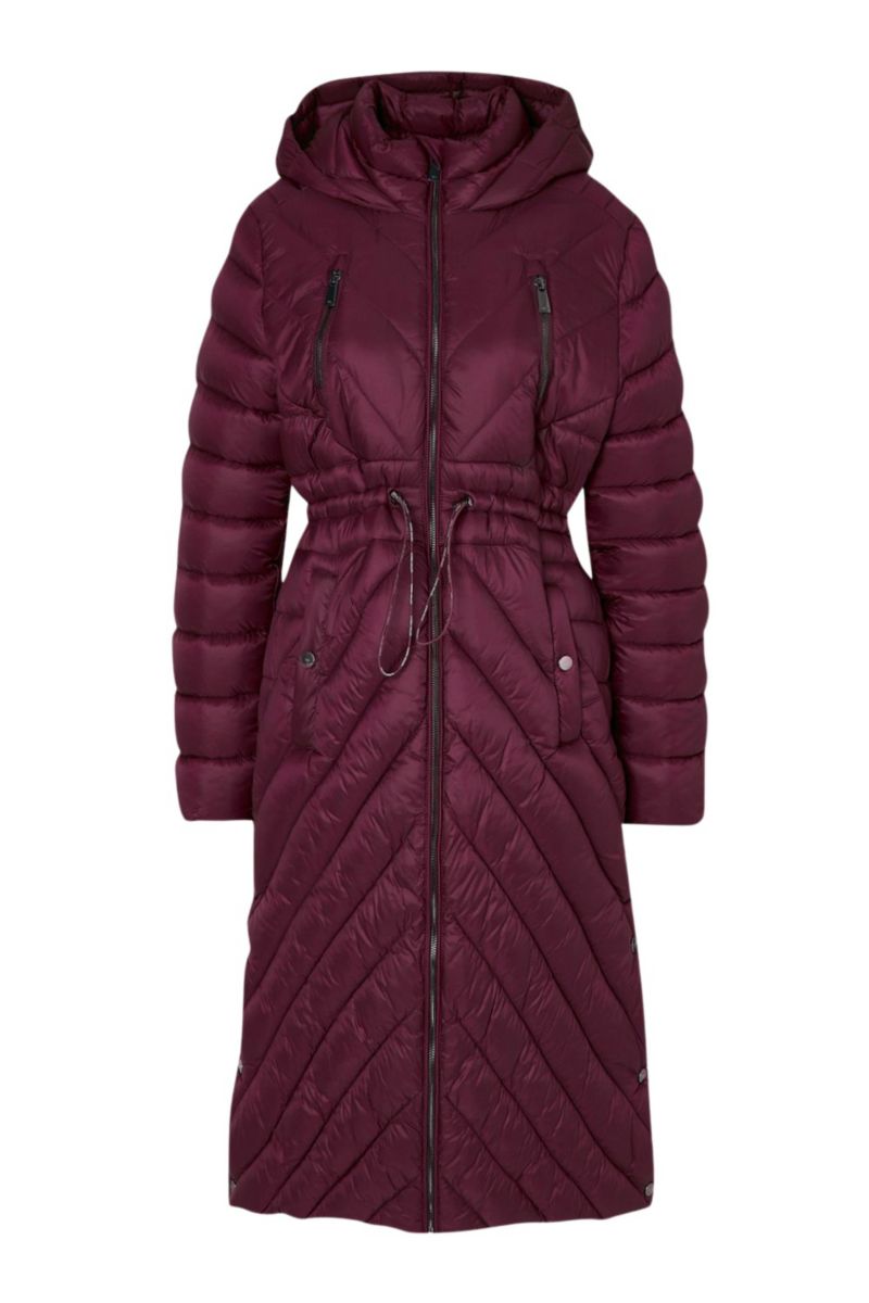 Women's Lightweight Knee Length Packable Coat