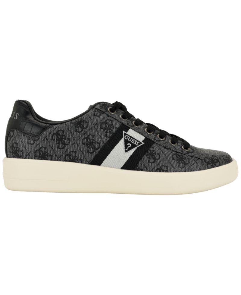 Men's Yinden Leather Round-Toe Sneakers