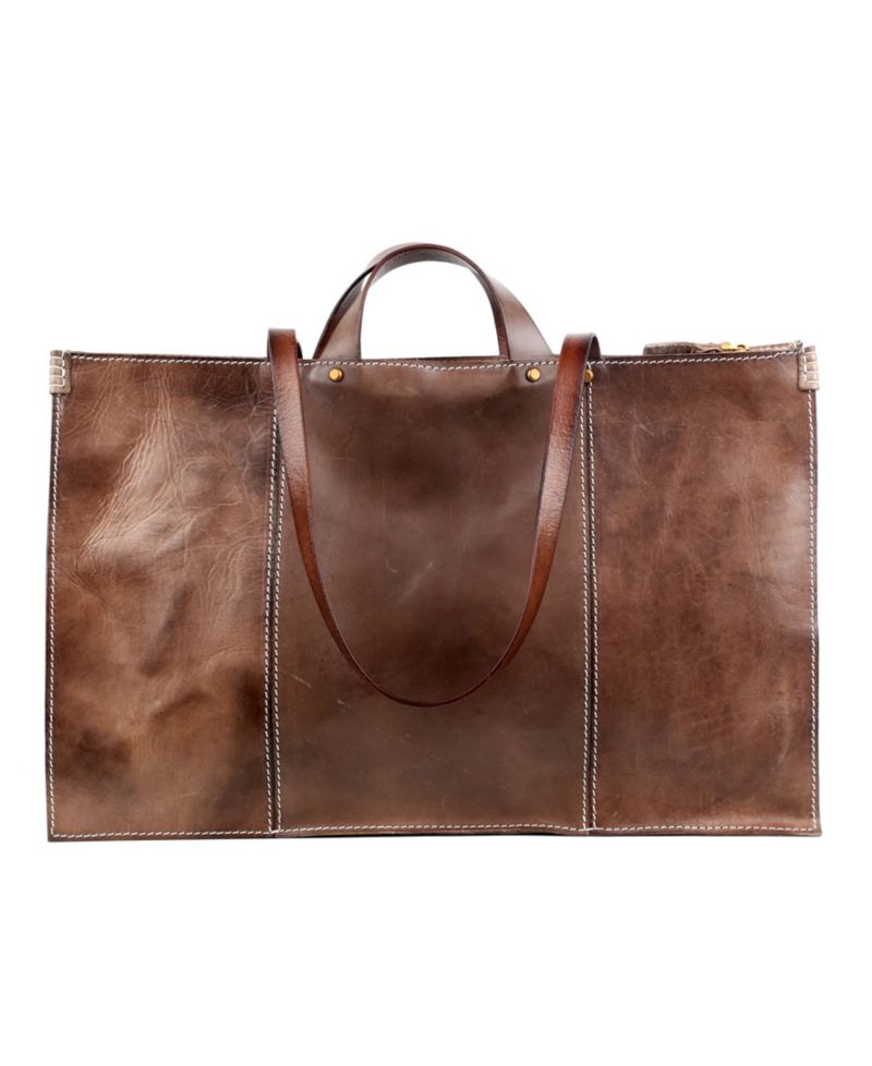 Sandstorm Extra-Large Leather Tote Bag