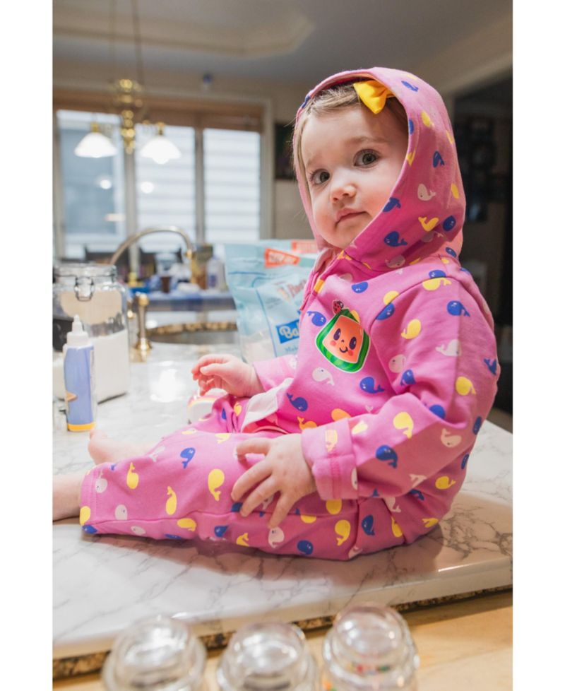 Toddler (2T-5T) JJ Fleece Zip Up Coverall