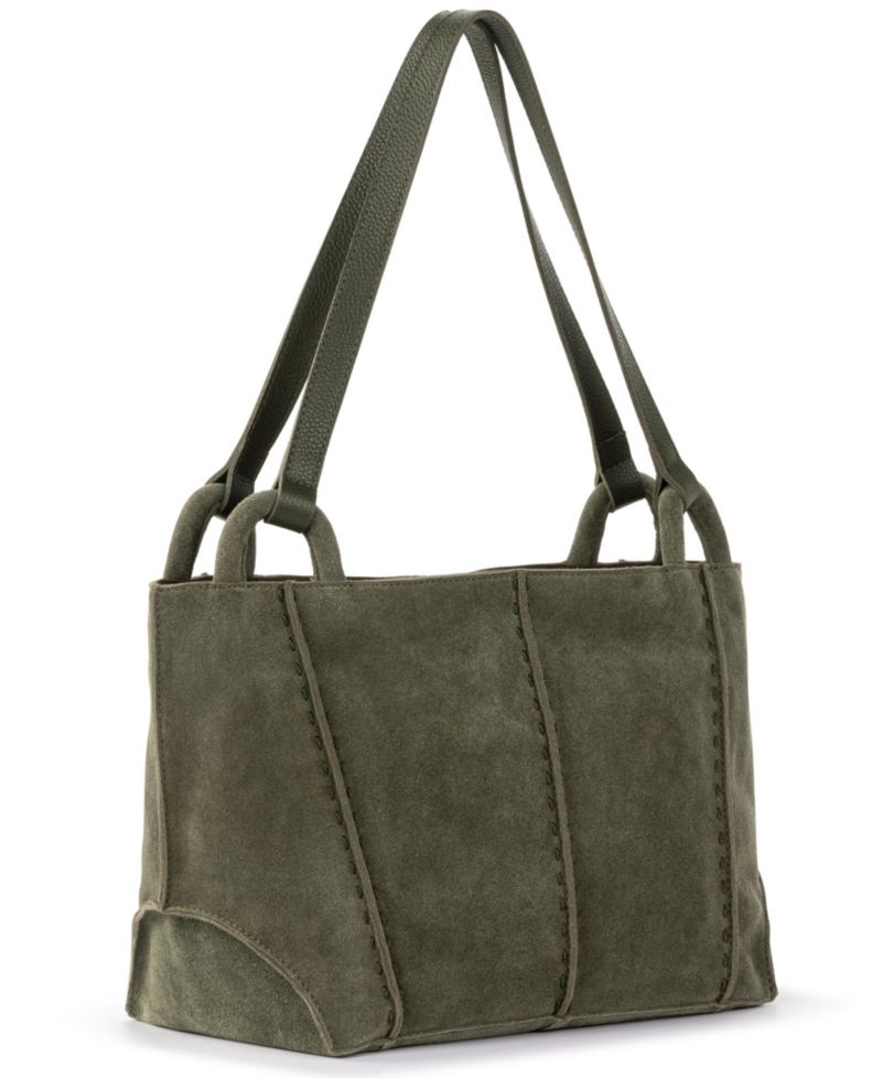 Los Feliz Leather Zipper Satchel Bag