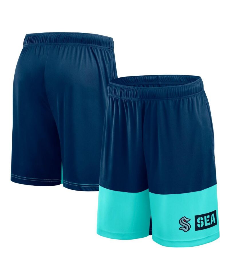 Men's Navy Seattle Kraken Best of the Best Shorts