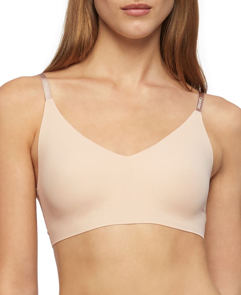 Women's Invisibles Comfort Lightly Lined Triangle Bralette QF5753