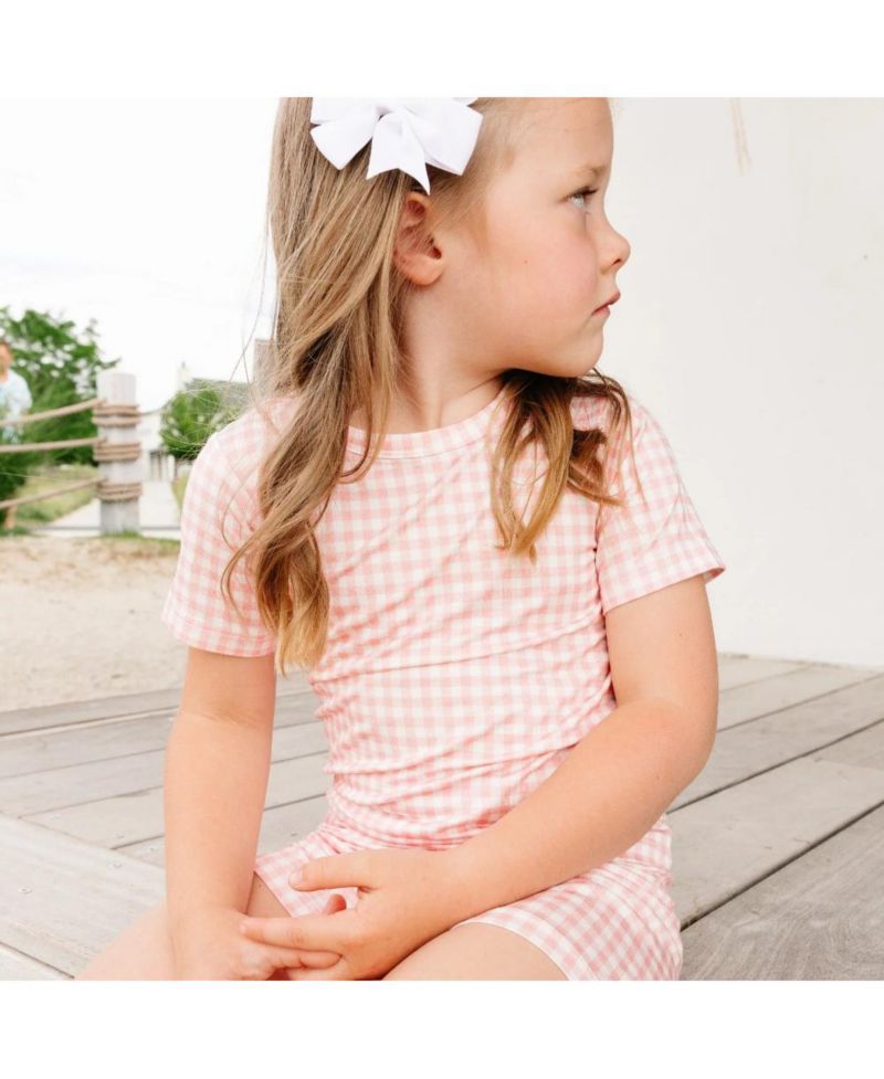 Baby Girls Sugar Gingham Pajama Set