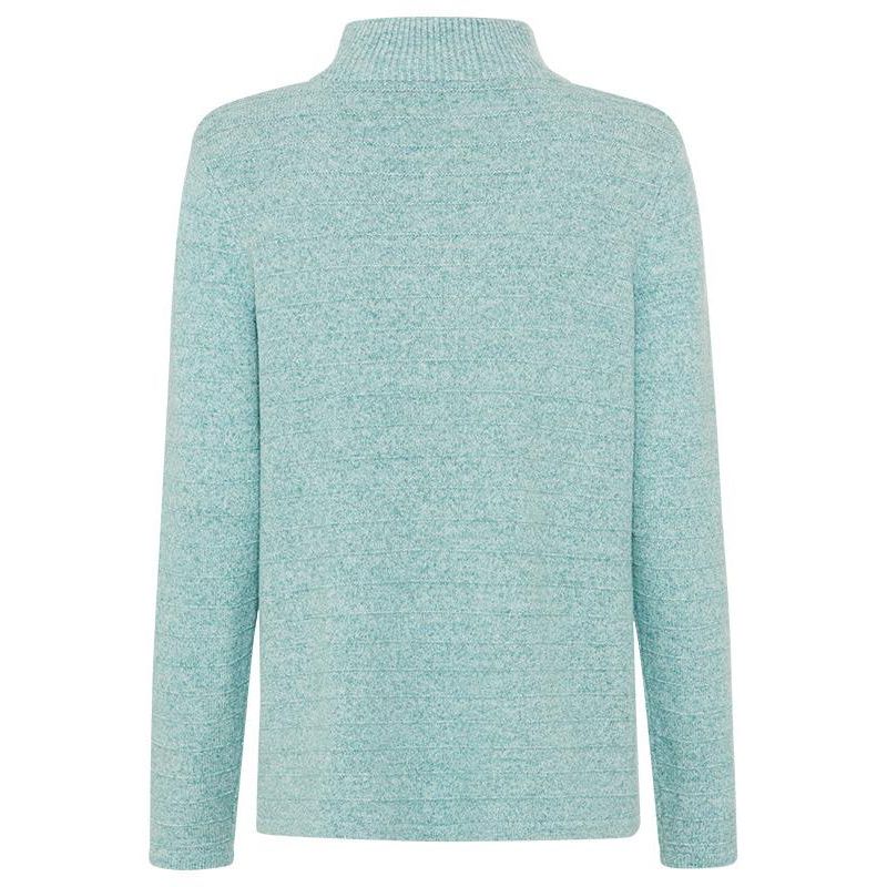 Women's Half Zip Mock Sweater