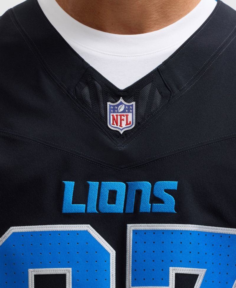 Men's Aidan Hutchinson Black Detroit Lions Alternate Vapor F.U.S.E. Elite Jersey