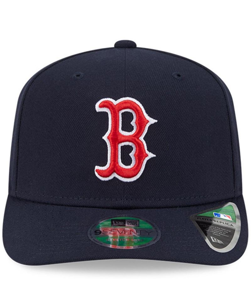 Men's Navy Boston Red Sox Player Replica 9SEVENTY Adjustable Hat