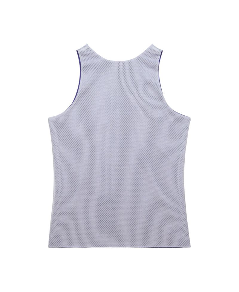 Men's Purple/White Phoenix Suns Hardwood Classics Reversible Mesh Practice Jersey