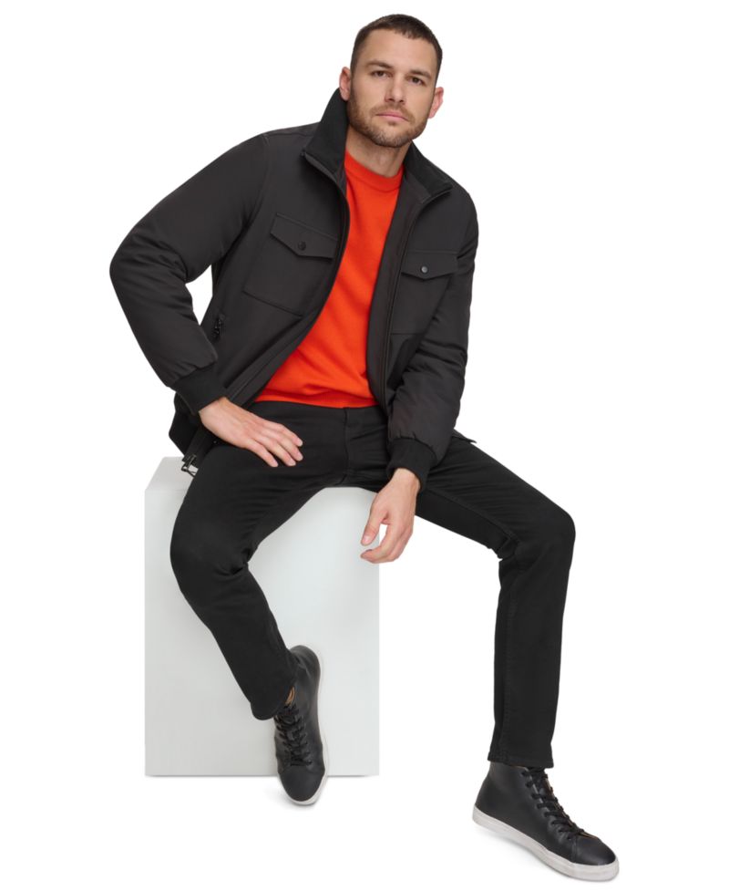Men's Flex Tech Water-Resistant Bomber Jacket