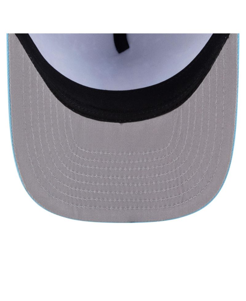 Men's Light Blue Los Angeles Dodgers Deep Water Pre-Curved 9FIFTY A-Frame Snapback Hat