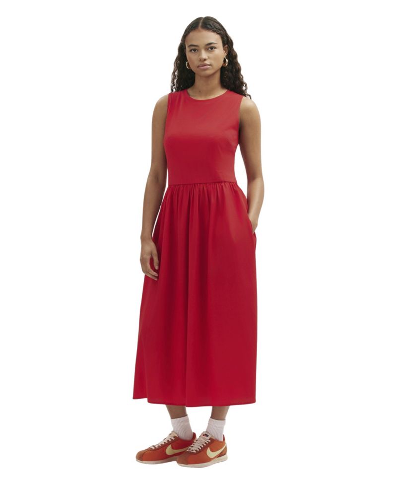 Women's Georgie Sleeveless Midi Fit & Flare Dress