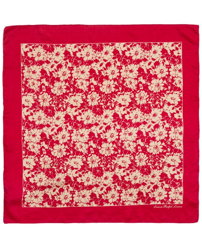 Spring Flowers Small Square Scarf