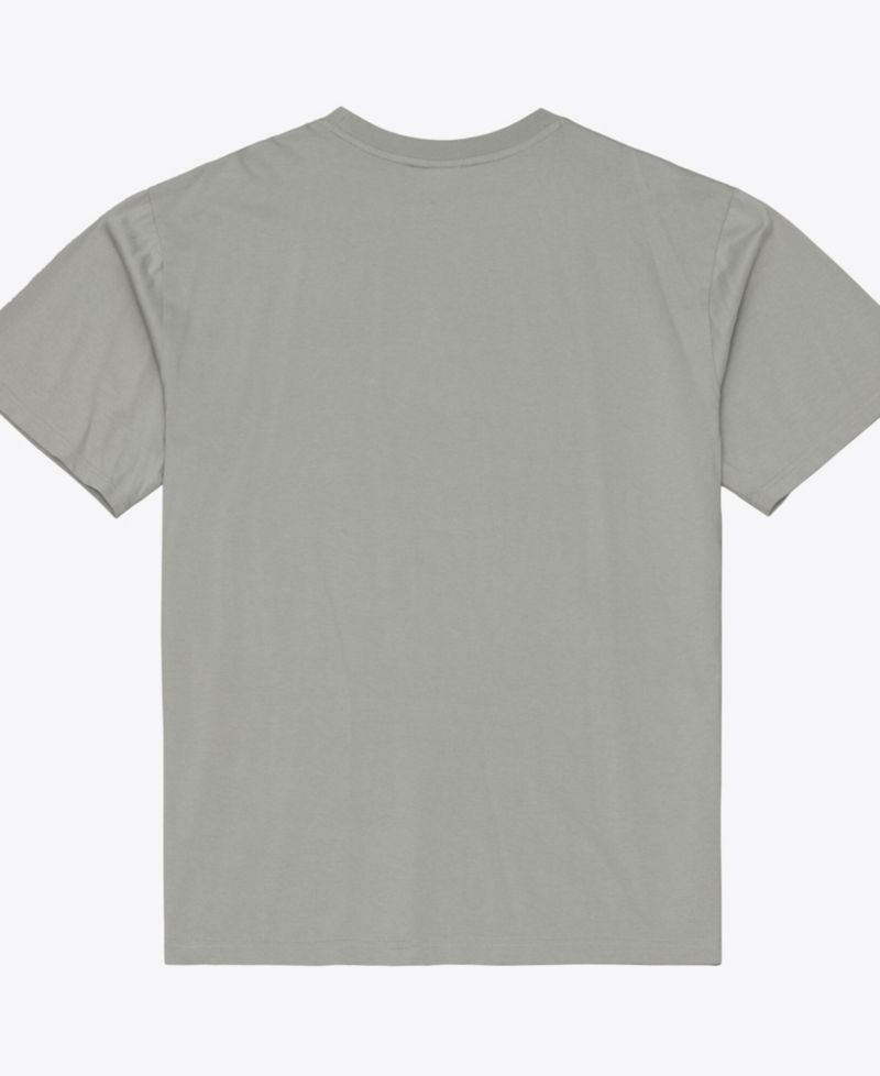 Men's Gray Detroit Lions Core Essentials Micro Logo T-Shirt