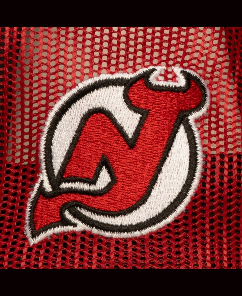 Men's Red New Jersey Devils Head Coach Trucker Adjustable Hat