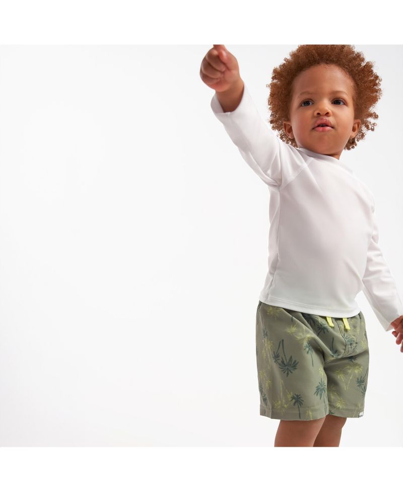 Toddler Boys Swim Trunks - Sailboats - 2-Pack