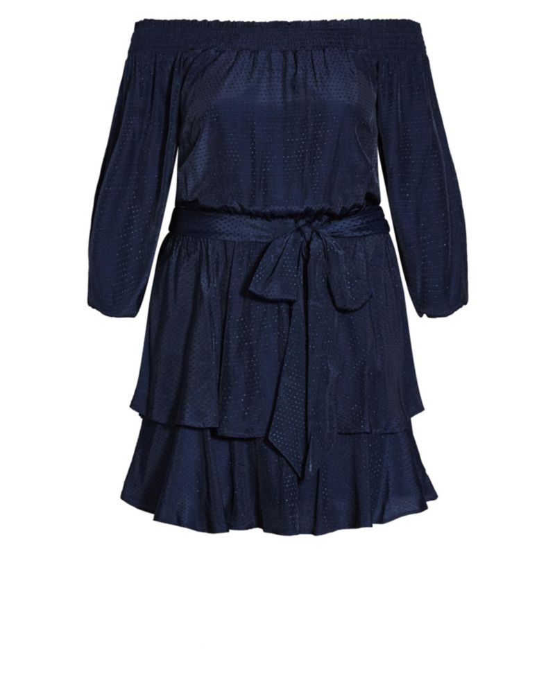 Plus Size Cute Frills Dress