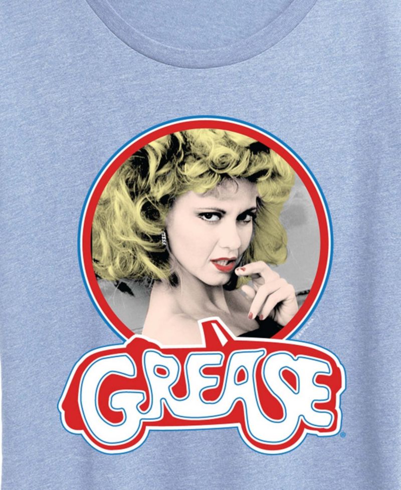 Plus Size Grease Sandy Graphic Crewneck T-Shirt