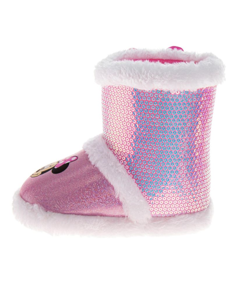 Toddler Gril's Booties Warm, Fluffy, and Fun House Slippers