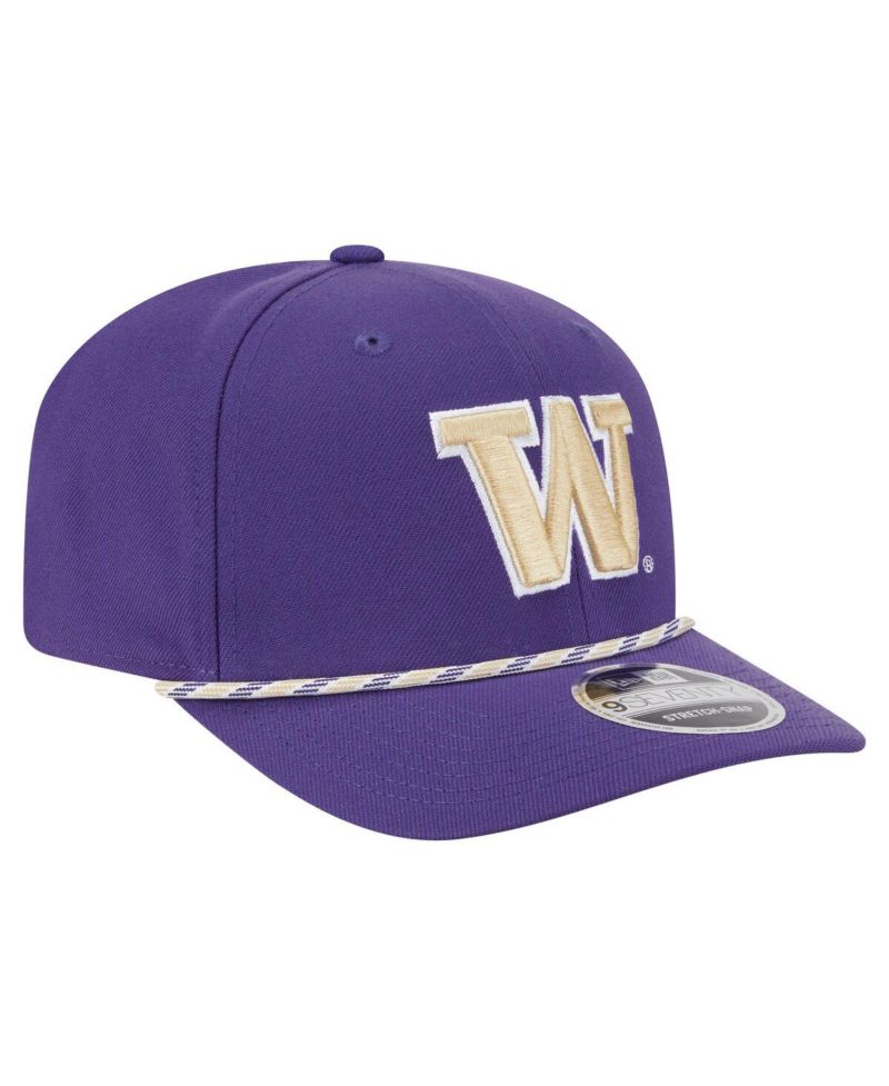 Men's Purple Washington Huskies Game Day Multi-Rope 9SEVENTY Stretch-Snap Hat