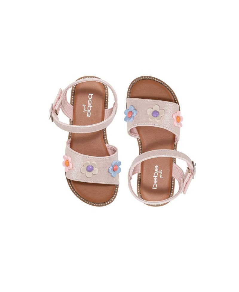 Girls Sandals Cute Fashion Flat Sandals and Summer Shoes with Ankle Strap