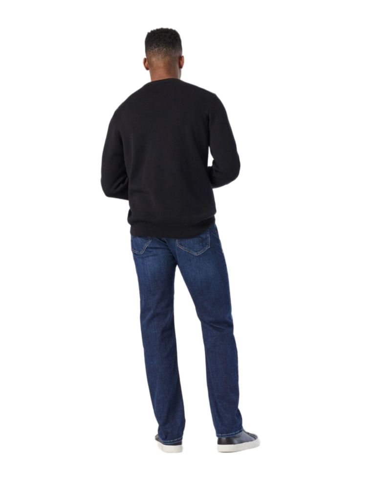 Men's Marcus Dark-Rinse Slim Straight-Leg Jeans