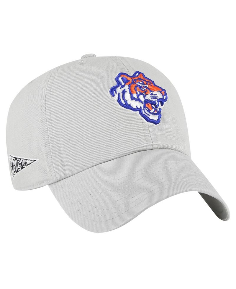 Men's Gray Savannah State Tigers Side Back Clean Up Adjustable Hat
