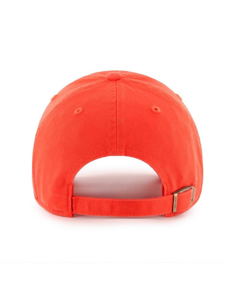 Men's Orange Chicago Bears Historic Logo Clean Up Adjustable Hat