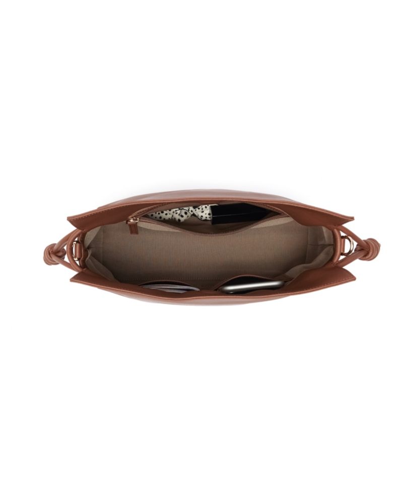Midi Emma Leather Top Handle Crossbody Bag