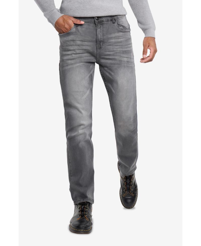 Men's Pieced Pockets Slim Fit Jeans