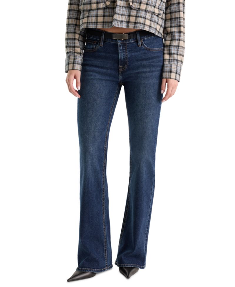 Women's Low-Rise Bootcut Stretch Jeans
