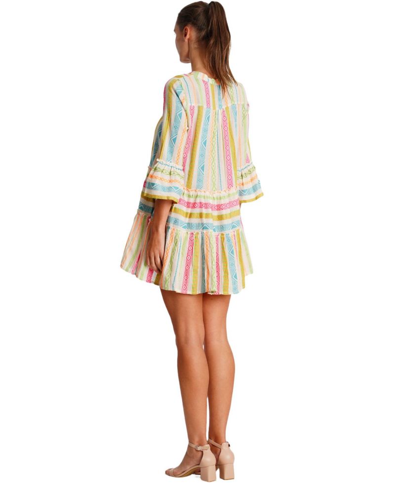 Women's s Calypso Striped Kaftan