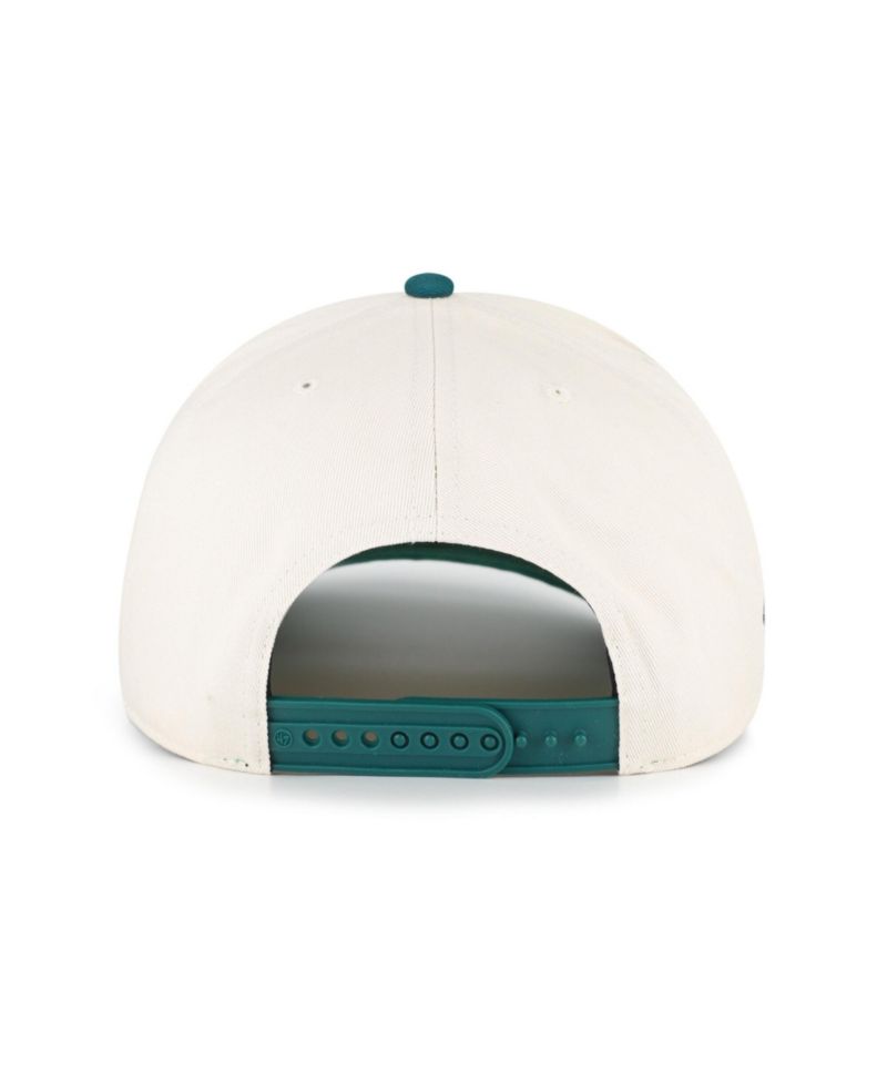 Men's Natural Philadelphia Eagles Frame Out Two Tone Hitch Adjustable Hat