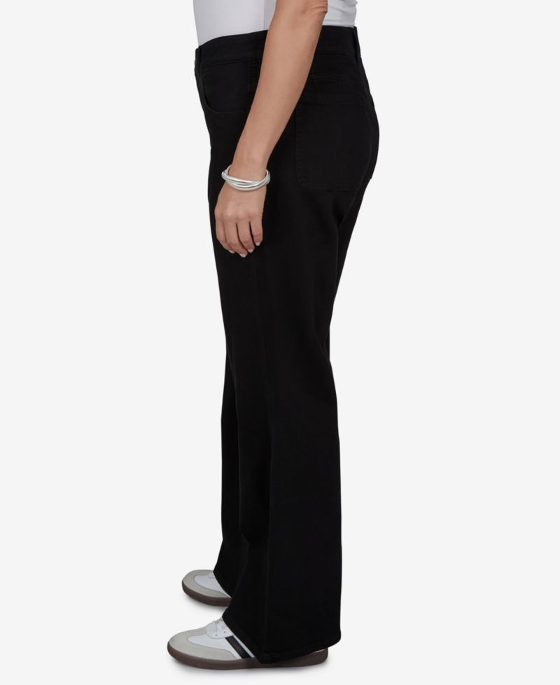 Plus Size Mid-Rise Flare Jeans