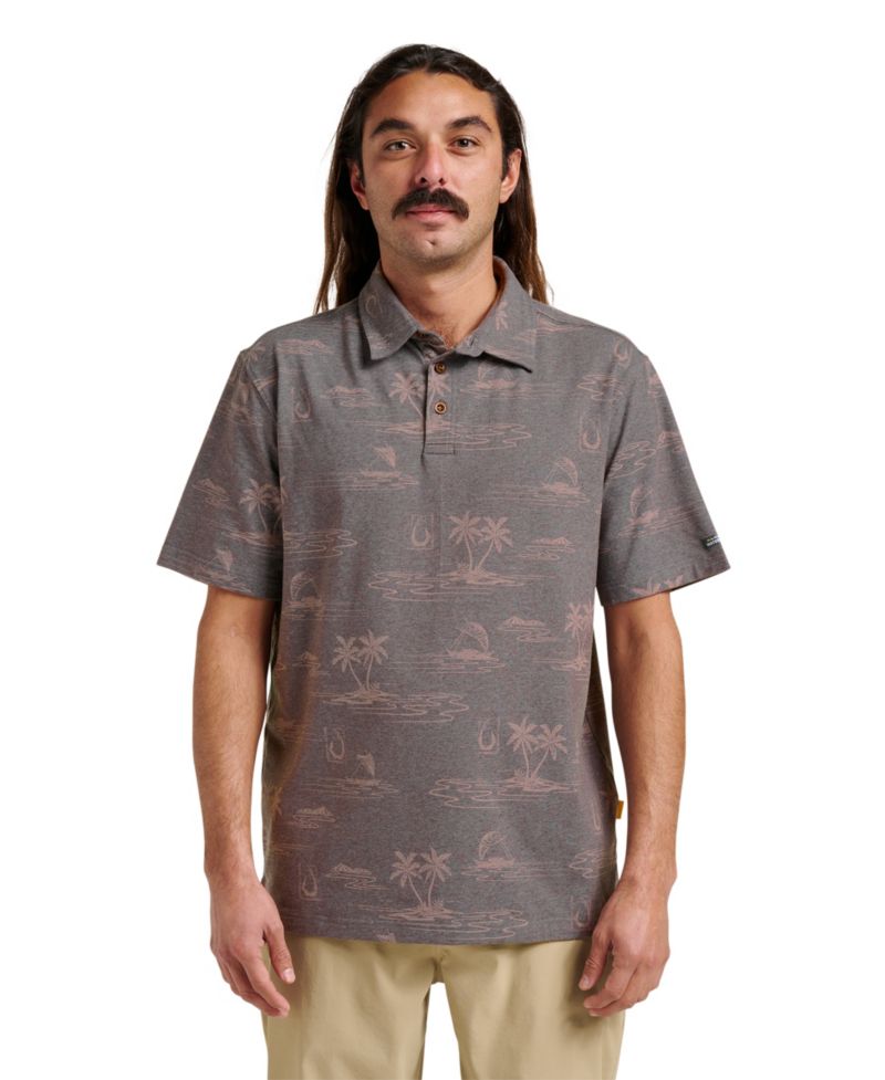 Quiksilver Men's Island Daze Polo Shirt