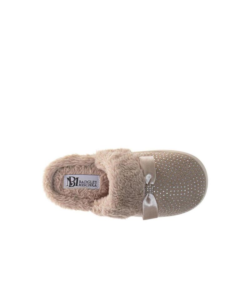 Womens Rhinestone Slippers (Adults)