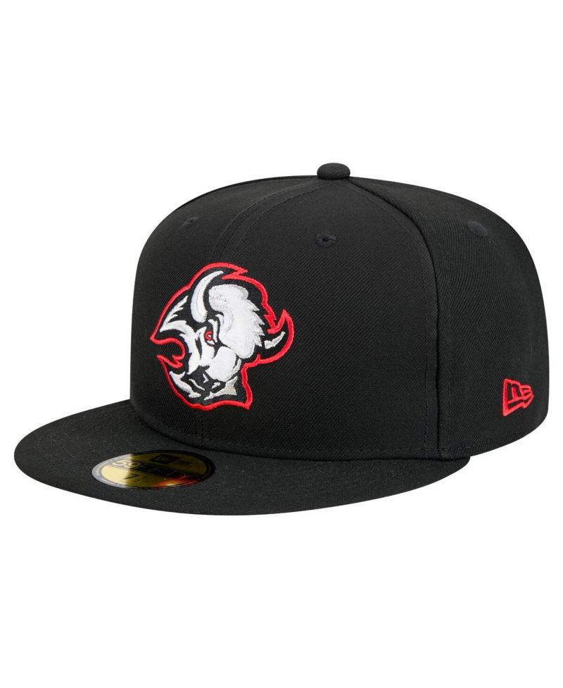 Men's Black Buffalo Sabres Core 59FIFTY Fitted Hat