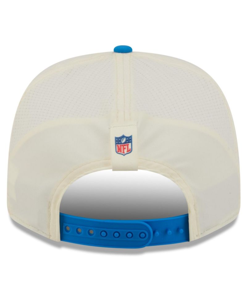 Men's Cream/Blue Detroit Lions 2026 NFL Training Camp 9SEVENTY Adjustable Hat