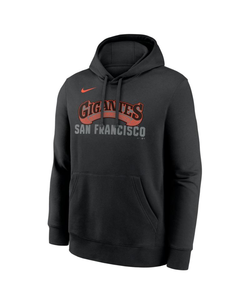 Men's Black San Francisco Giants Alternate Club Fleece Hoodie