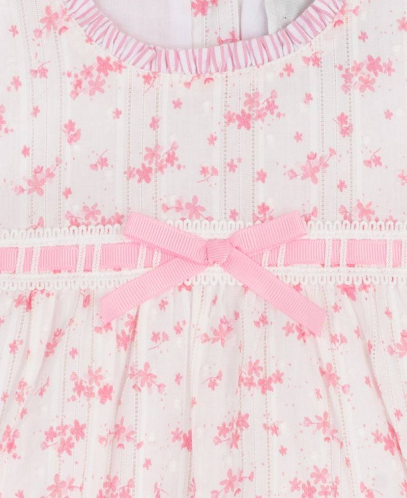 Baby Girls' Floral Crewneck Top and Pull-On Leggings, 2-Piece Set