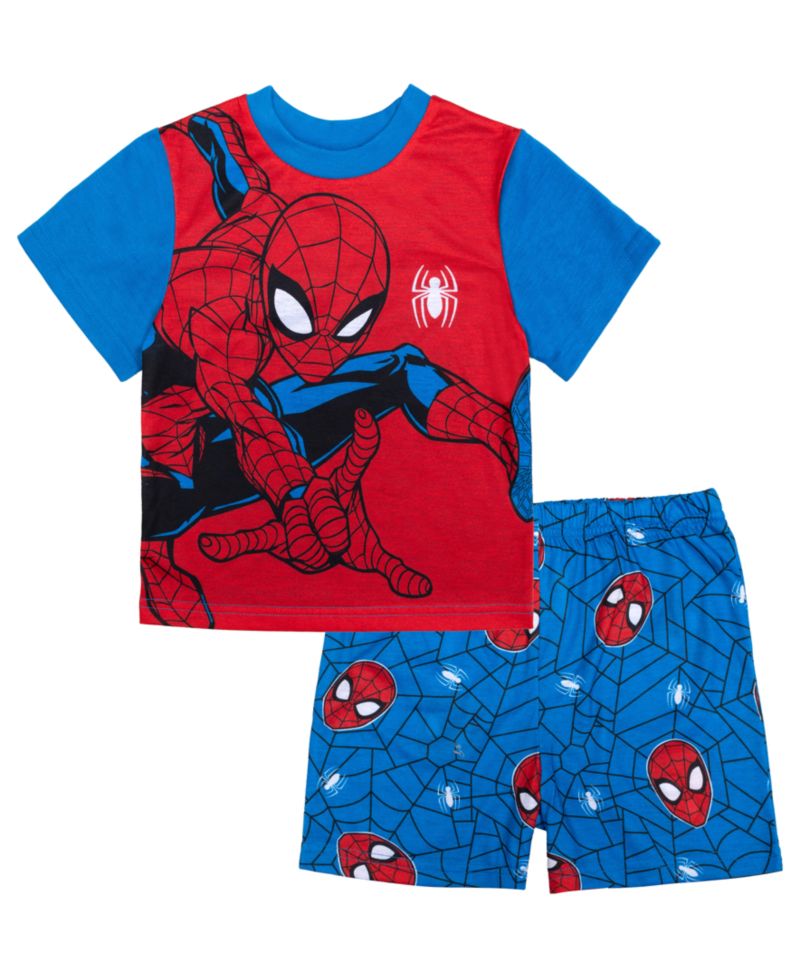 Boys' 4-10 Printed Short-Sleeve T-Shirt and Shorts, 2-Piece Set