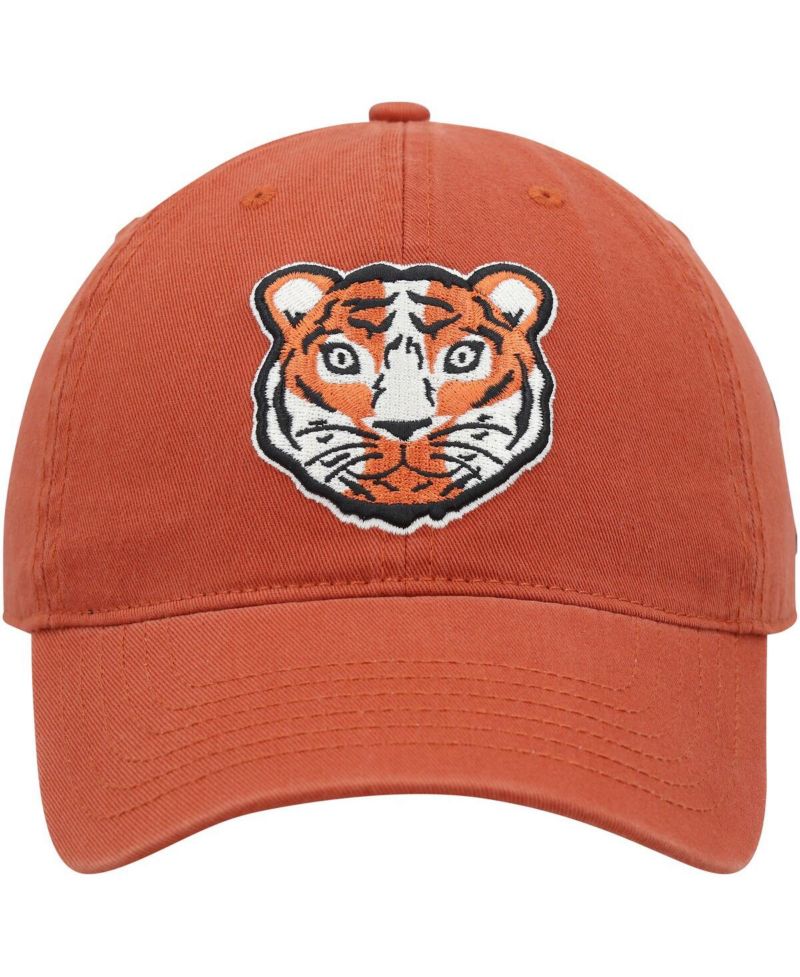Men's Orange Tiger Dad Adjustable Hat