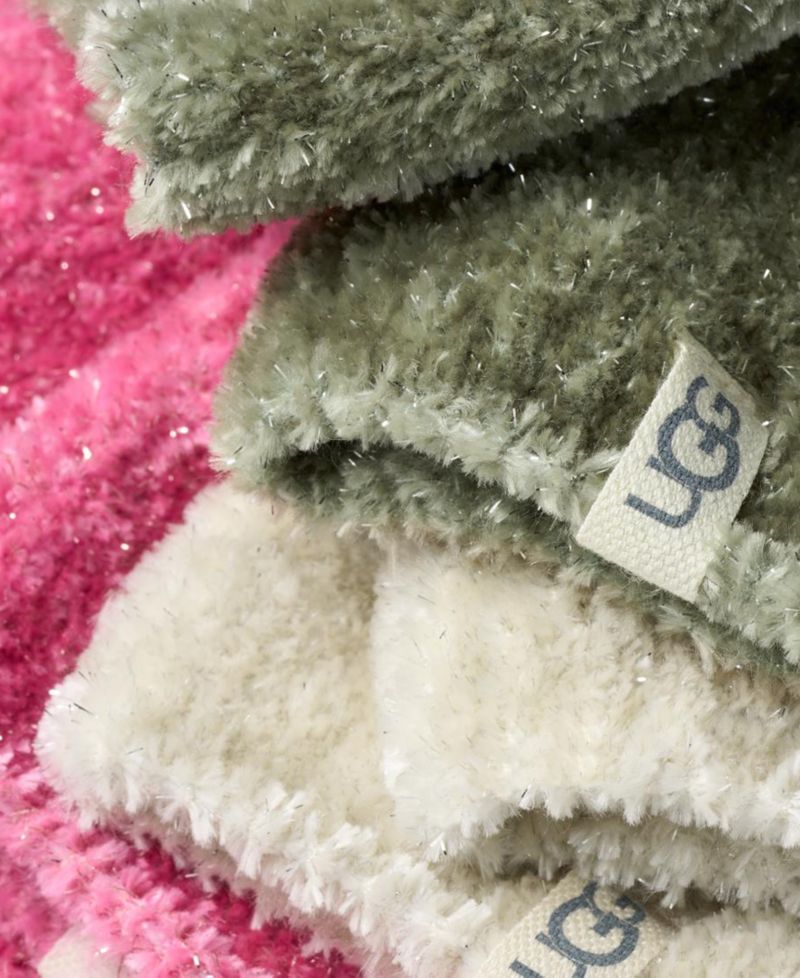 UGG Women's 3-Pack Leda Sparkle Cozy Crew Socks