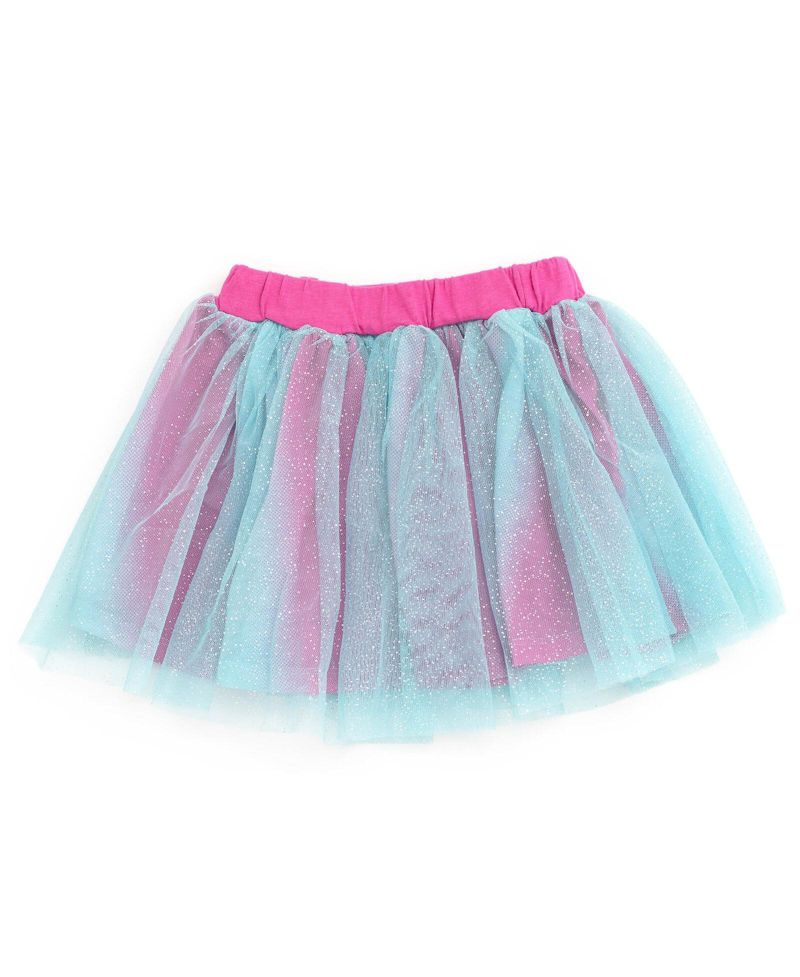 Baby Girls Elmo Abby Cadabby T-Shirt Tulle Skirt and Scrunchie 3 Piece Outfit Set to