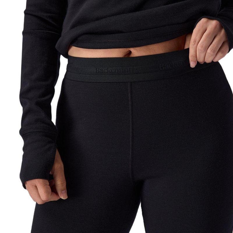 Women's BGA Cedars RWS Merino Mid-Wt Baselayer 3/4 Bottom Midweight Long Underwear Bottoms