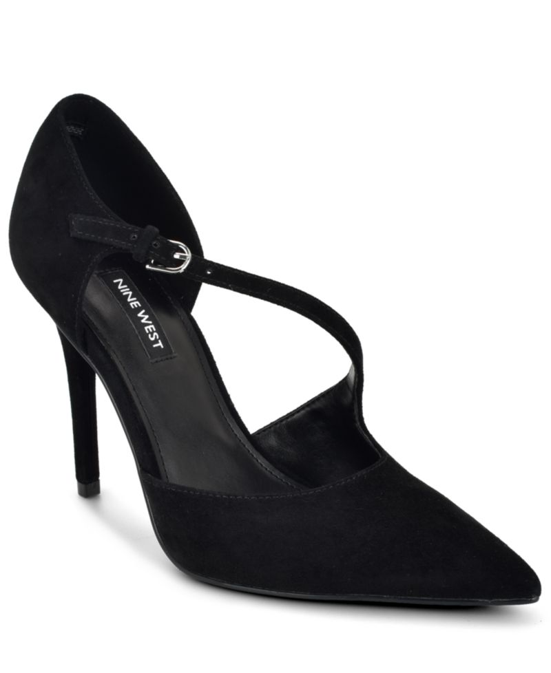 Women's Candela Asymetrical Strap Dress Pumps